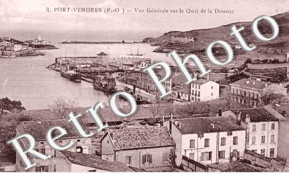 vue generale sur le Quai de la Douane