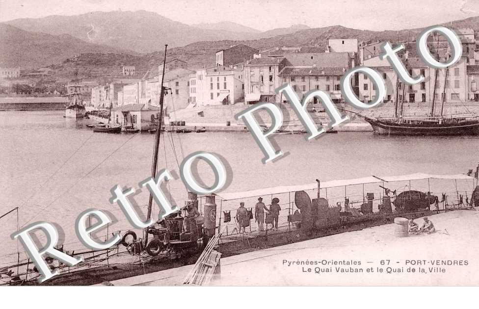 le quai Vauban et le quai de la ville