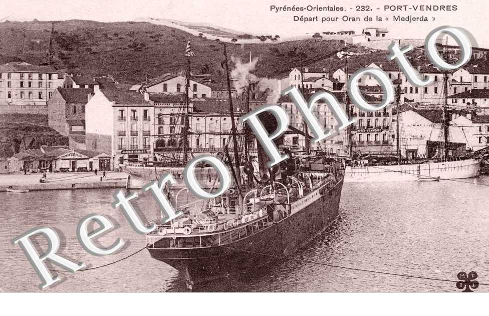 depart pour Oran de la " Medjerda "