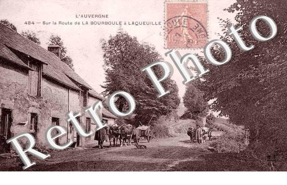 Sur la route de la Bourboule a Laqueuille