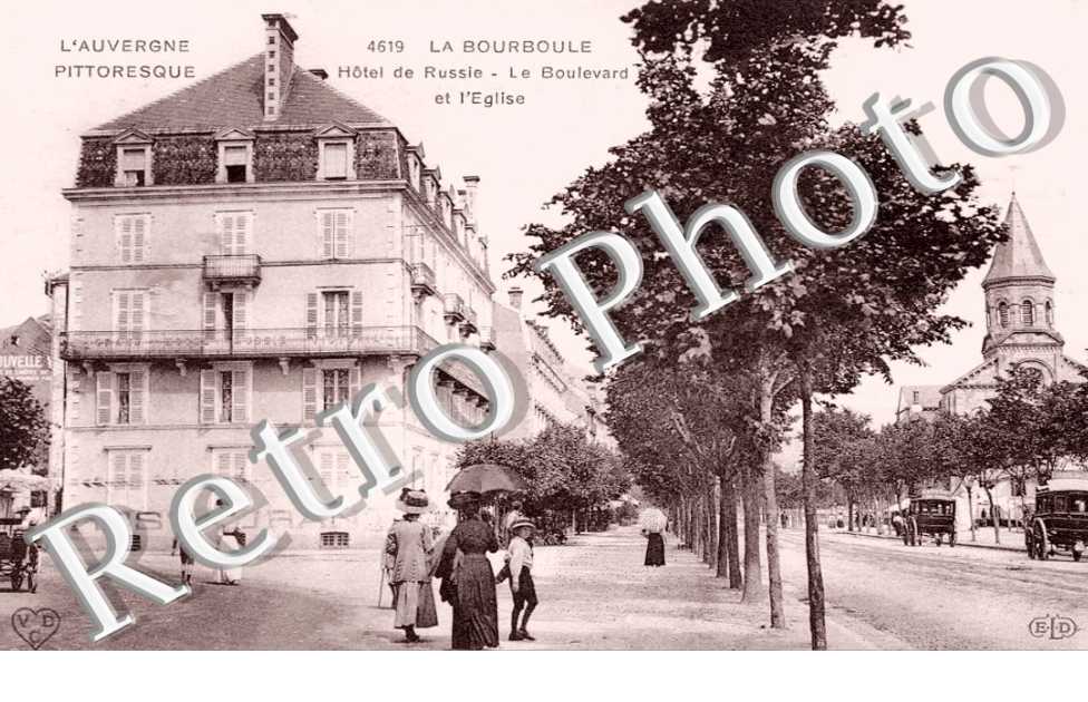 Hotel de Russie, Boulevard et Eglise