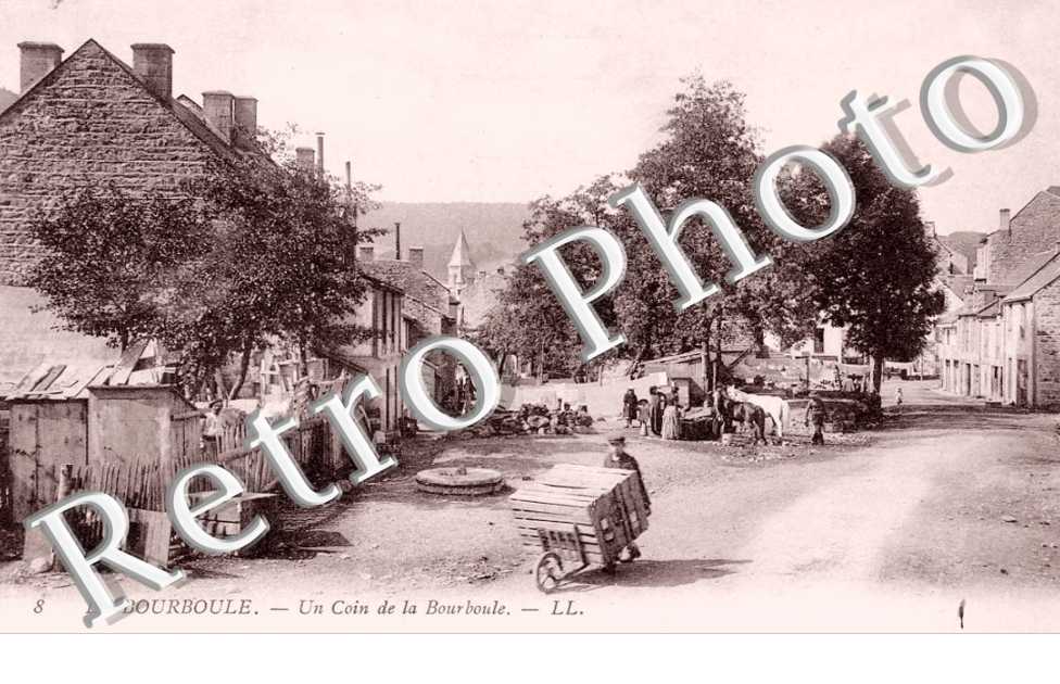 Un coin de la Bourboule