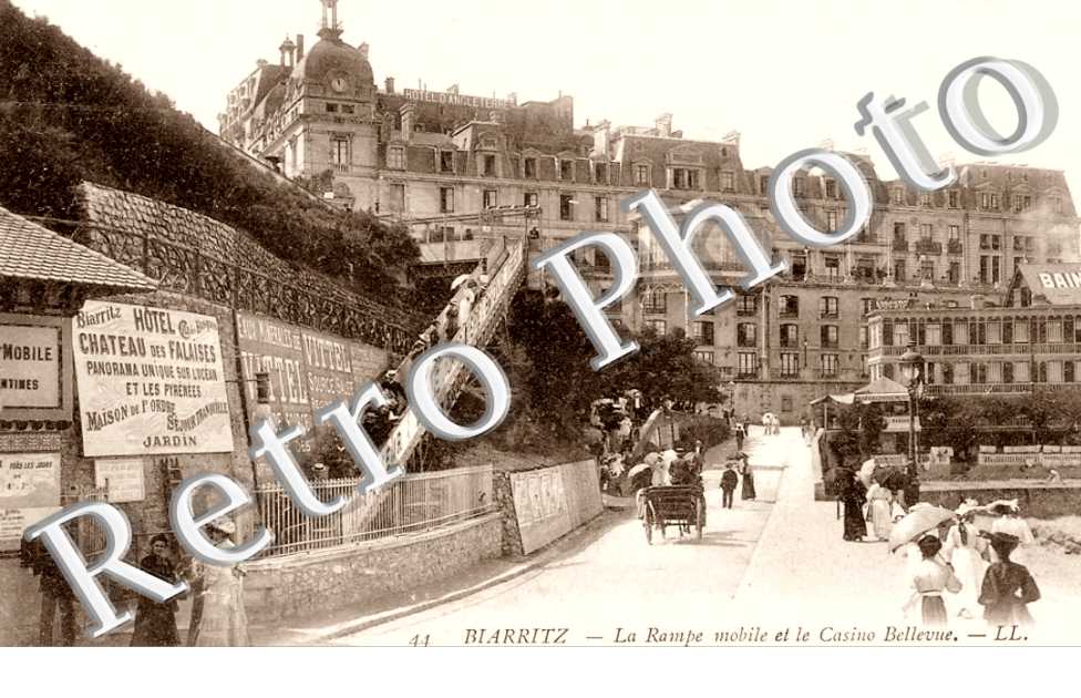 la rampe mobile et le casino Bellevue
