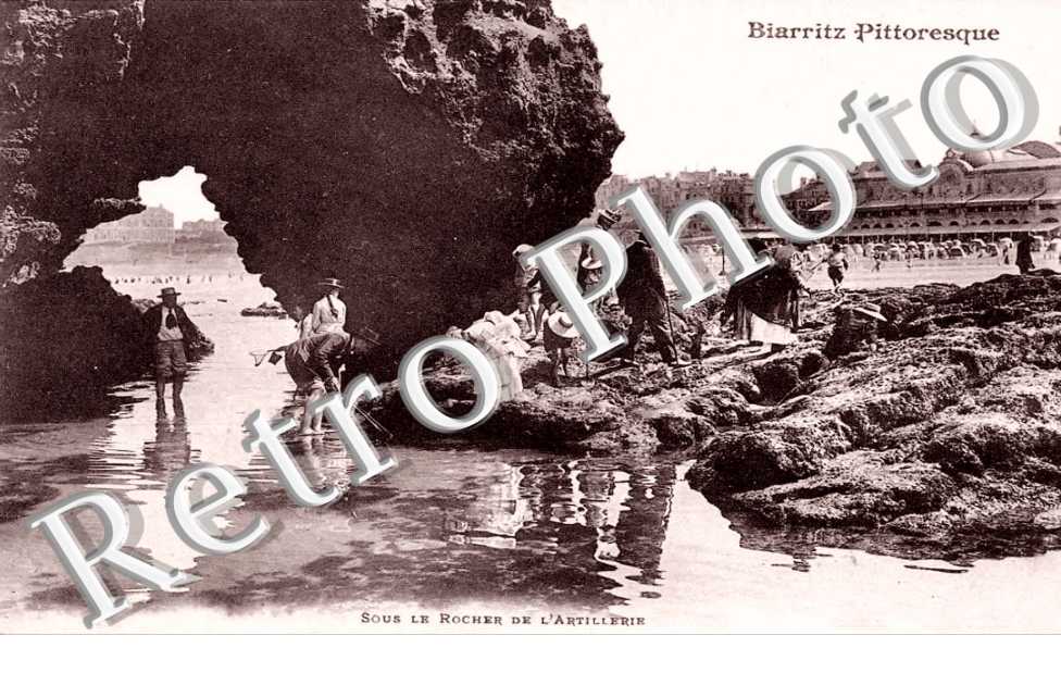 Sous le rocher de l'Artillerie