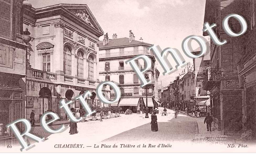 La Place du Theatre et la Rue d&#039;Italie