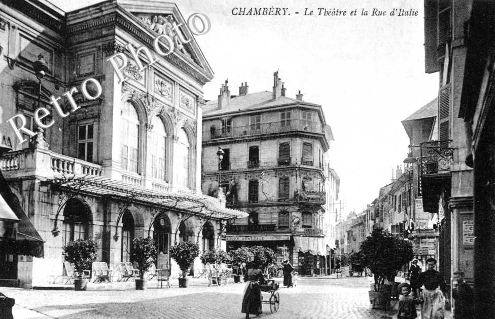 Le Theatre et la Rue d&#039;Italie