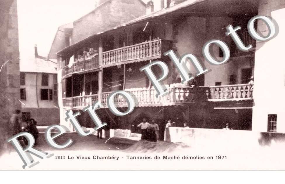 Tanneries de marche demolies en 1871