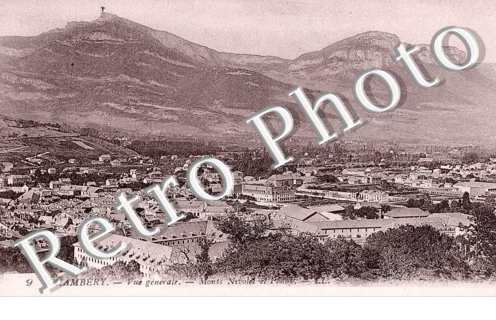 Vue generale, Monts Nivolet et Penay