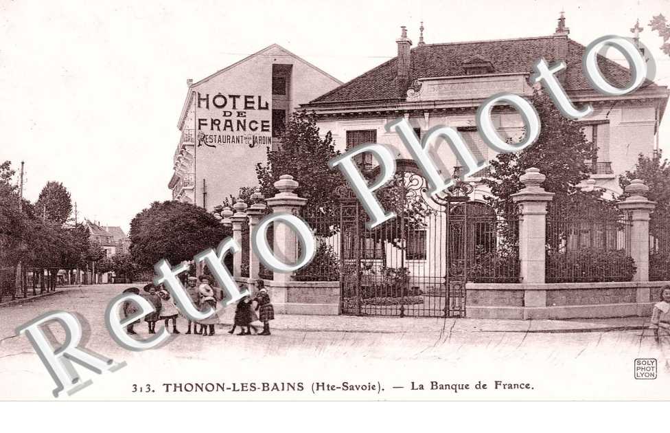 La Banque de France. Hotel de France.