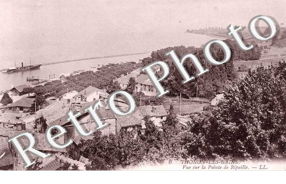 vue sur la Pointe de Ripaille
