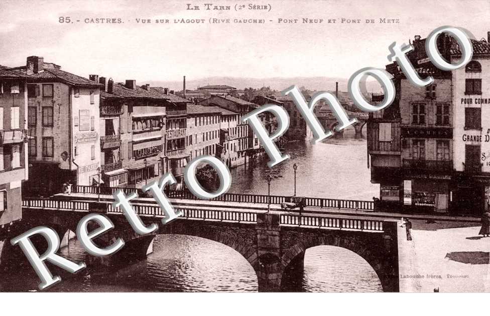 Pont Neuf et Pont de Metz
