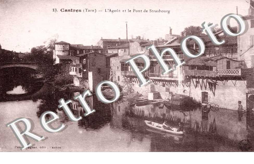 l&#039;Agout et le Pont de Strasbourg