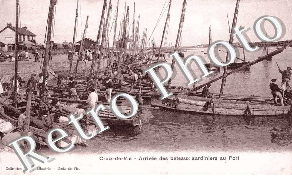 Arrivée des Bateaux Sardiniers