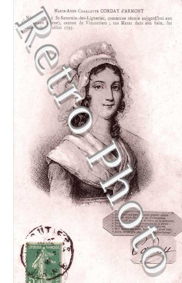 MARIE-ANNE CHARLOTTE CORDAY D&#039;ARMONT