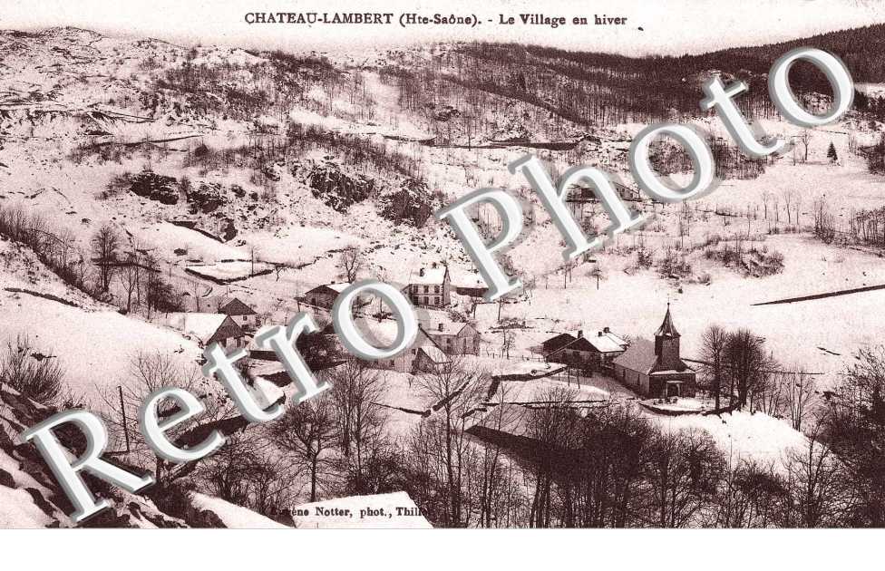 le village en hiver