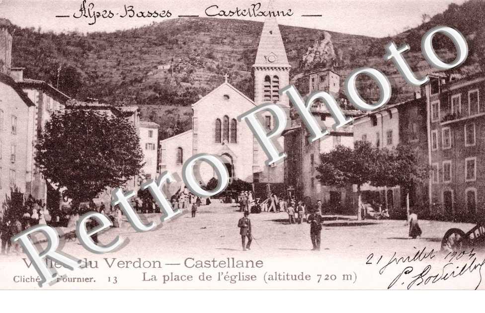 la place de l'Eglise