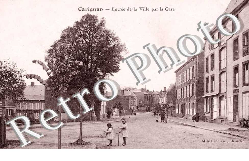 entree du village par la gare