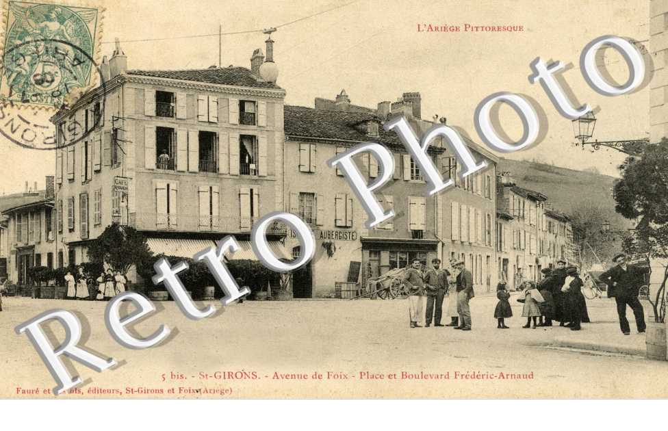 avenue de Foix - Place et boulevard Frederic Arnaud