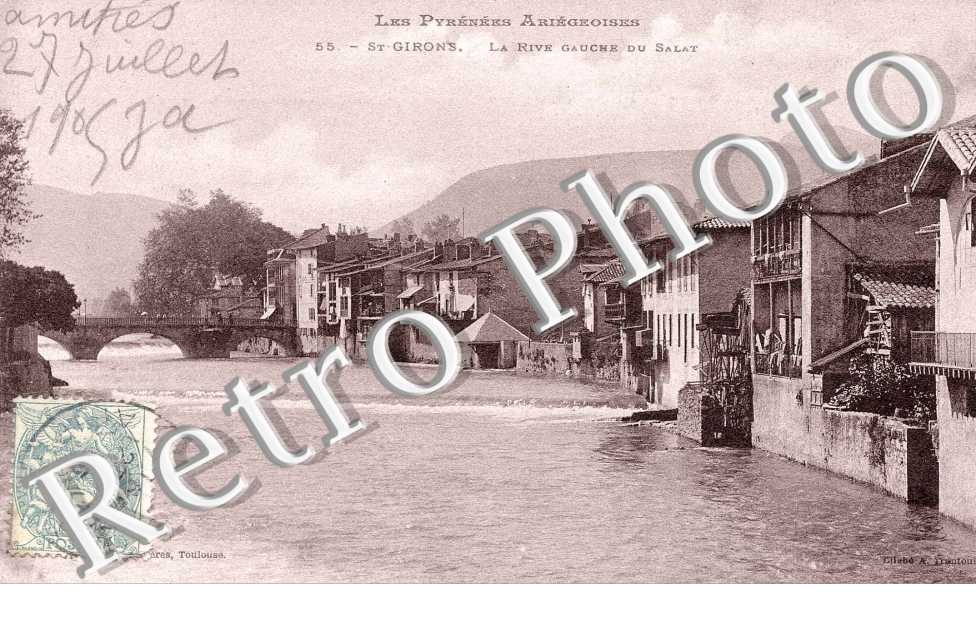 la rive gauche du Salat