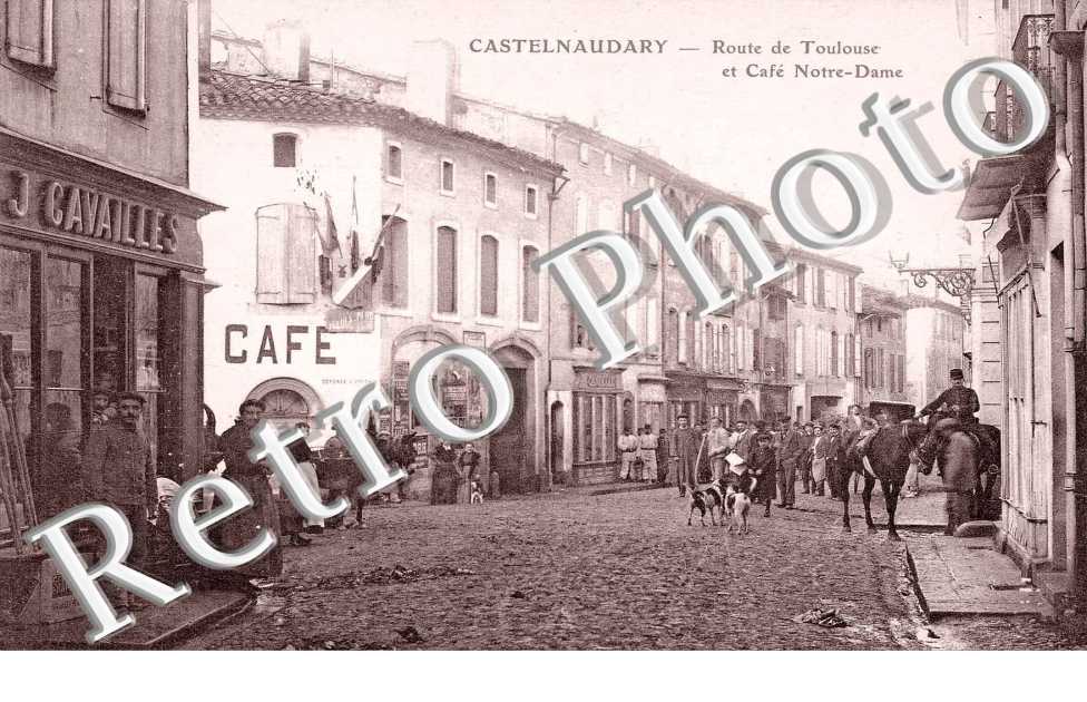 route de Toulouse et cafe notre-dame