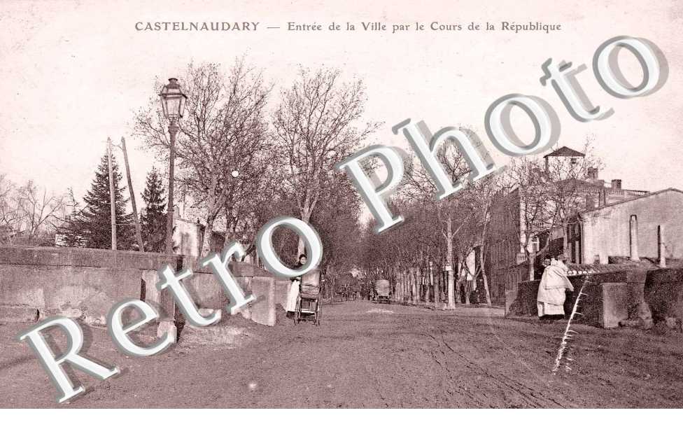 entree de la ville par le cours de la republique