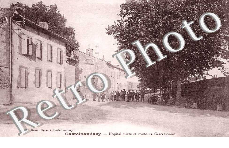 Hopital mixte et route de Carcassonne