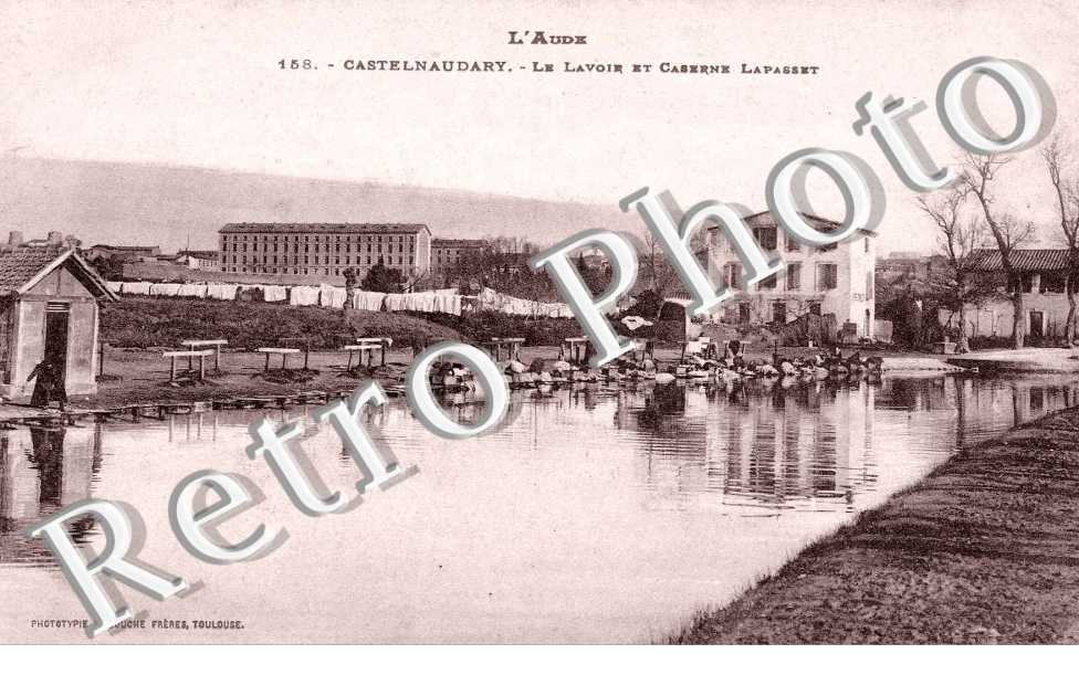 Le lavoir et caserne Lapasset