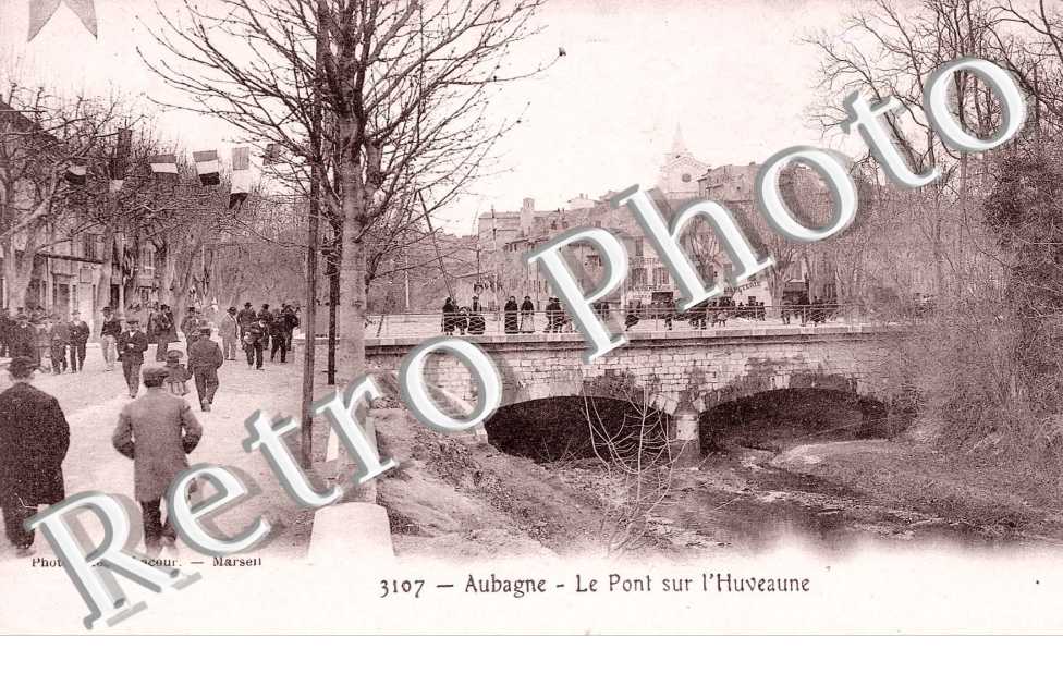 le pont sur l&#039;huveaune