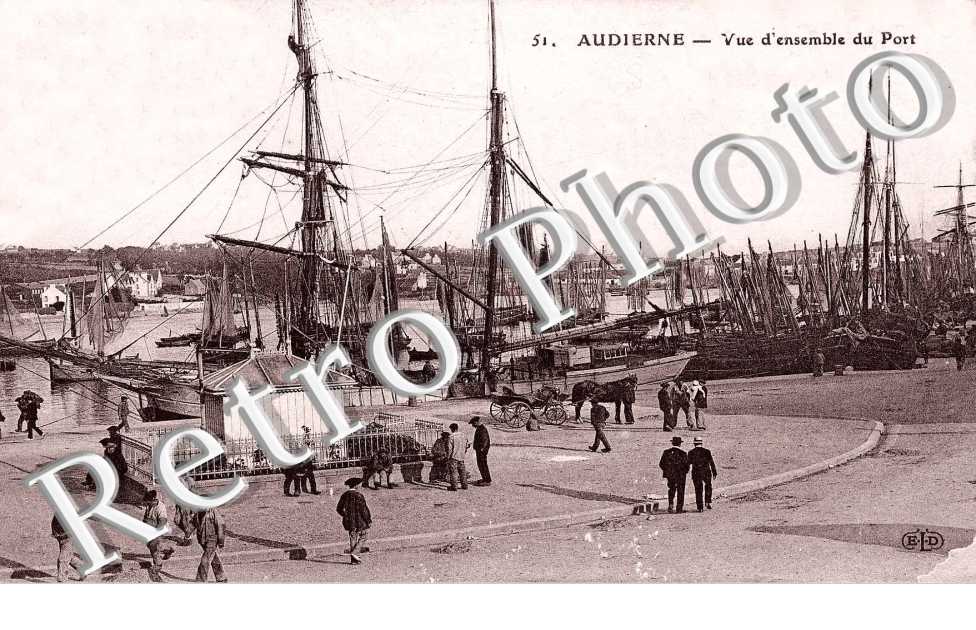 vue d'ensemble du port