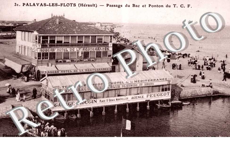 Passage du Bac et Ponton du T.C.F