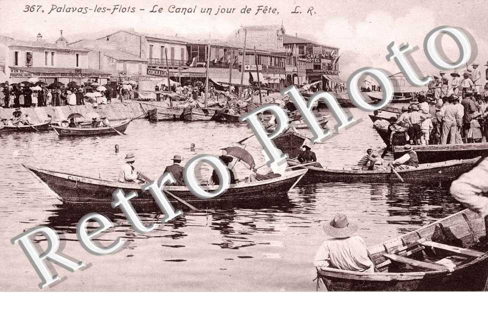 Le canal un jour de fete