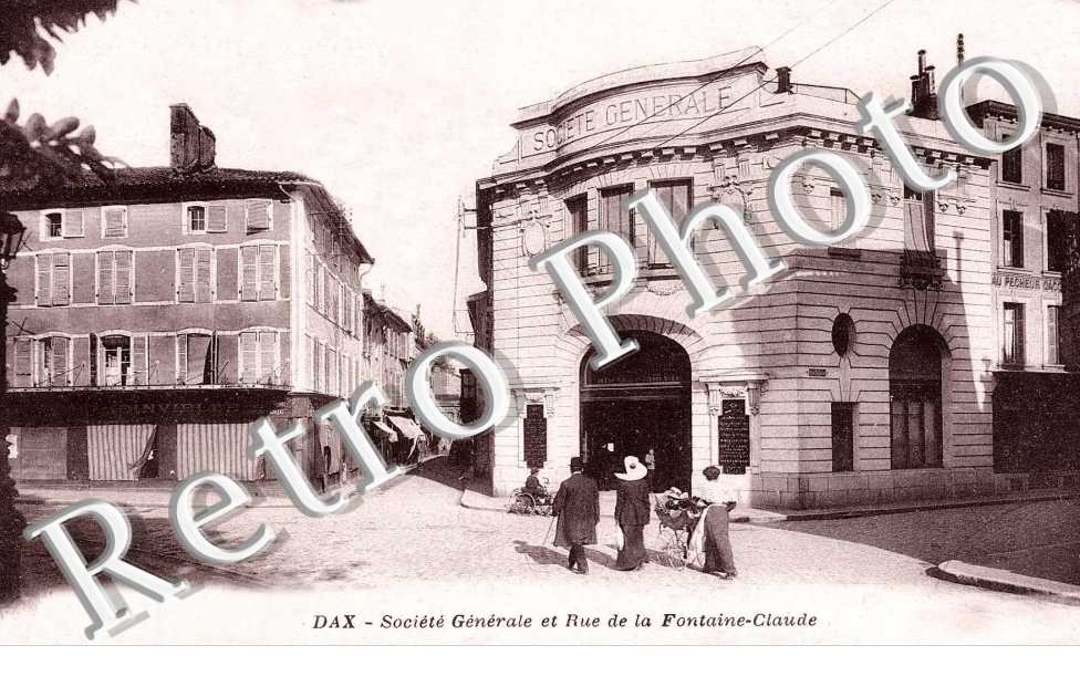 Societe Generale et Rue de la Fontaine-Claude