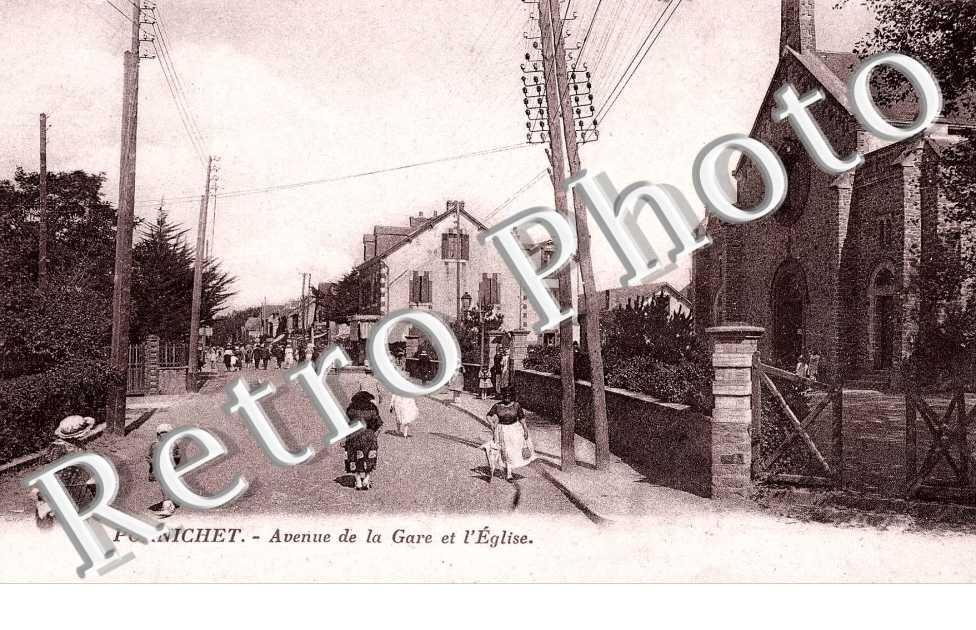 Avenue de la Gare et Eglise