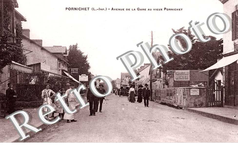 Avenue de la Gare au Vieux Pornichet