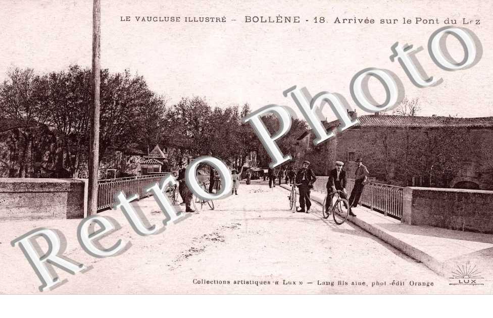 Arrivee sur le Pont du Lez