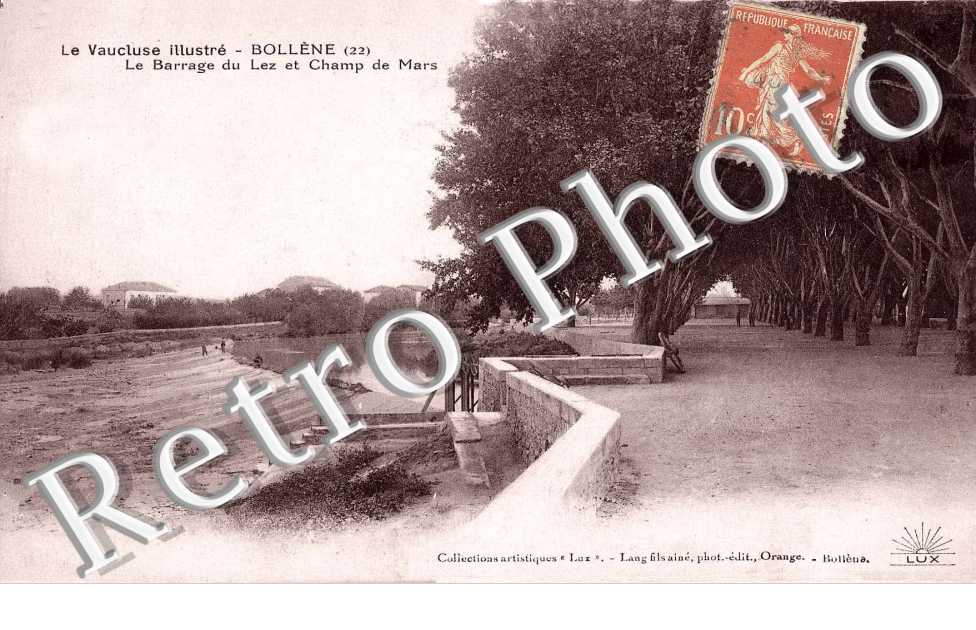 Le Barrage du Lez et Champ de Mars