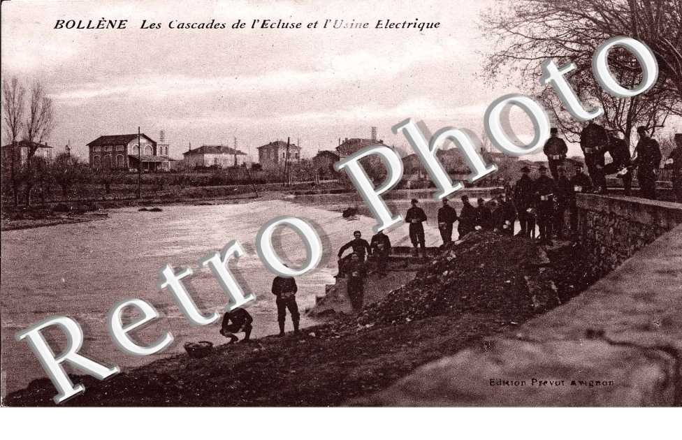 Les Cascades et l'Ecluse et l'Usine Electrique
