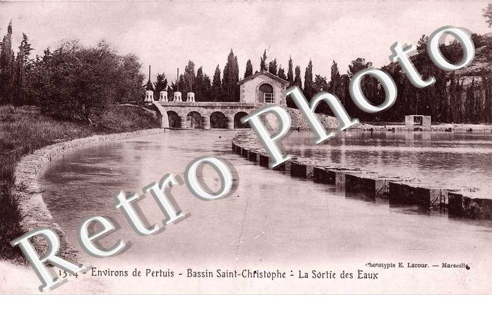 Bassin Saint Christophe - La Sortie des Eaux