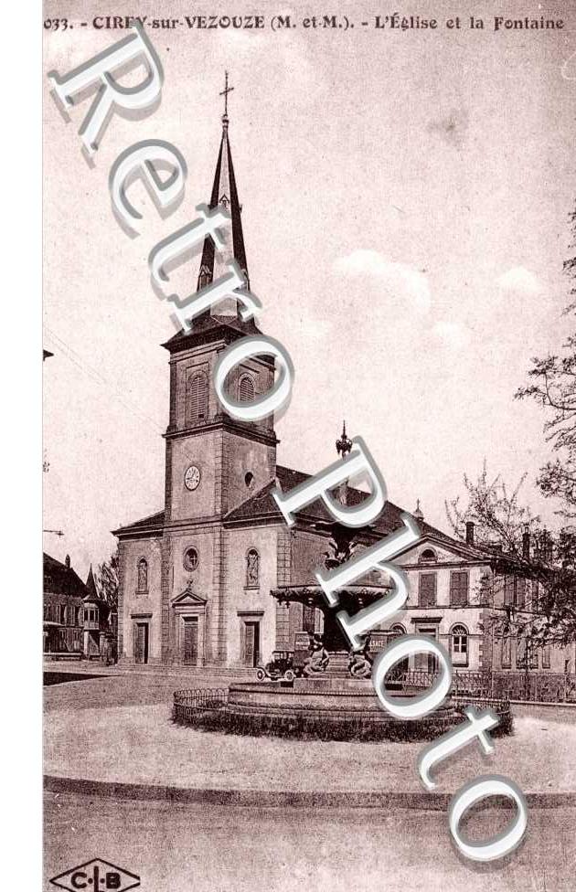 L'église et la fontaine