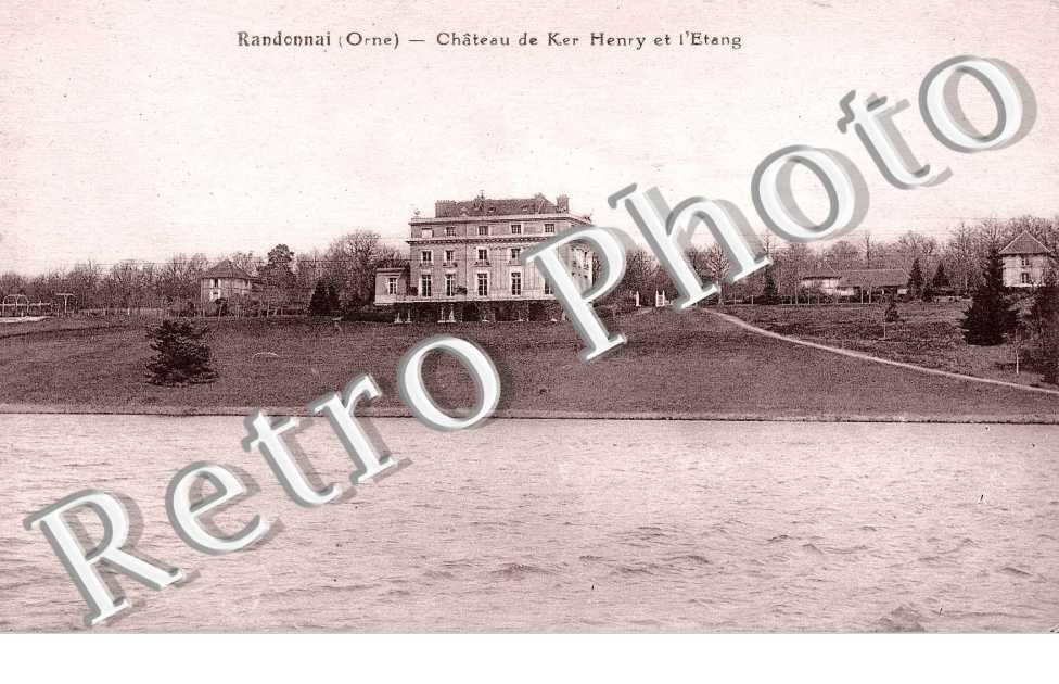 Le Château de Ker Henry et l'Etang