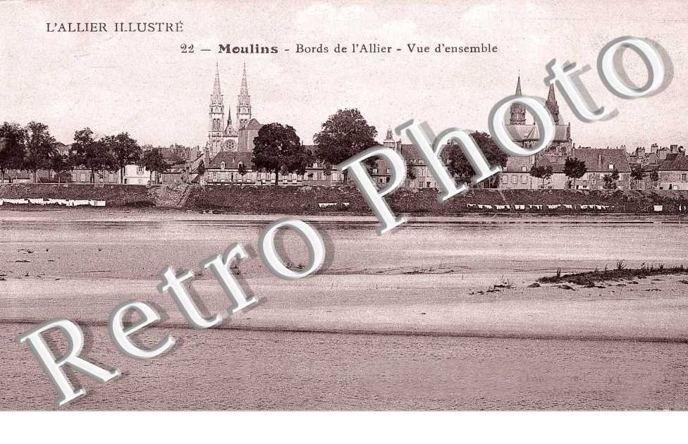 BORDS DE L&#039;ALLIER
VUE D&#039;ENSEMBLE
