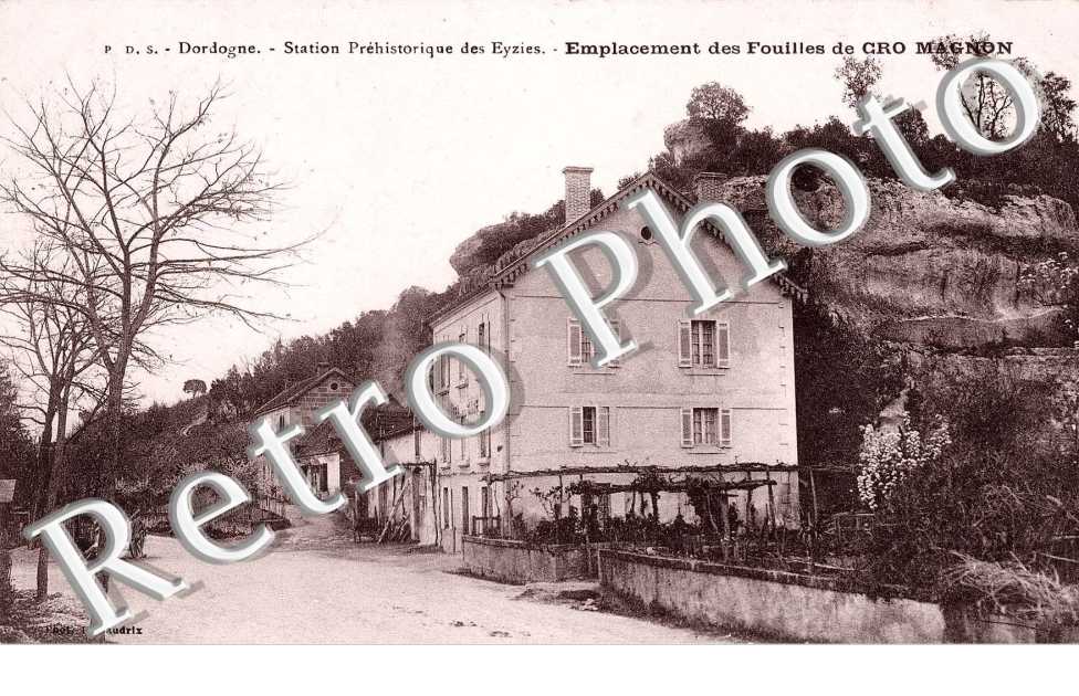 Station prehistorique- Emplacement des fouilles de cro magnon