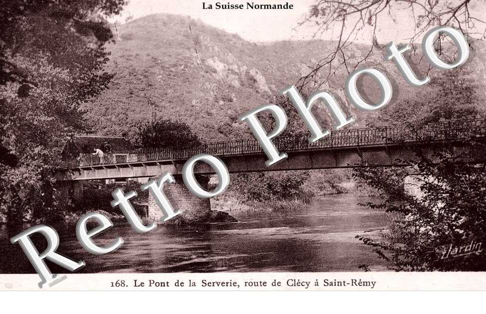 Pont de la Serverie, route de Clecy