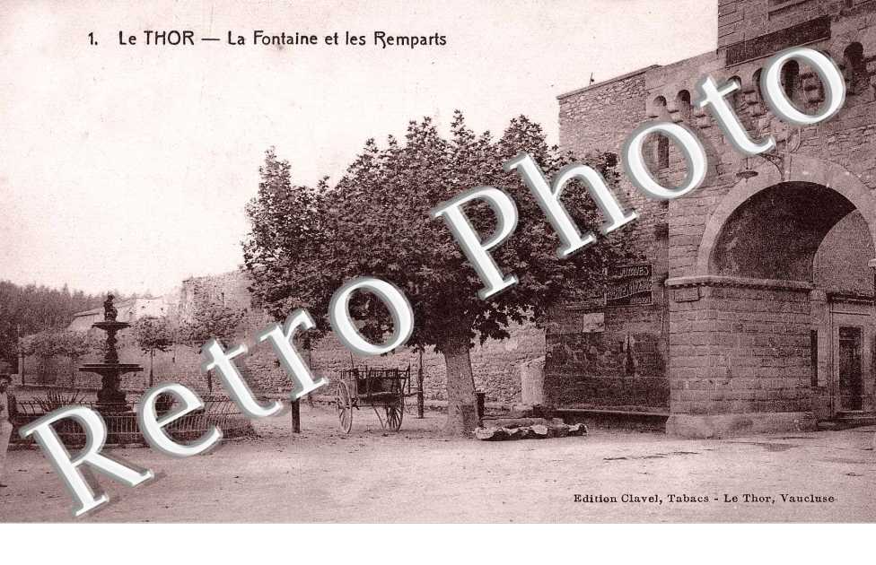 La fontaine des remparts