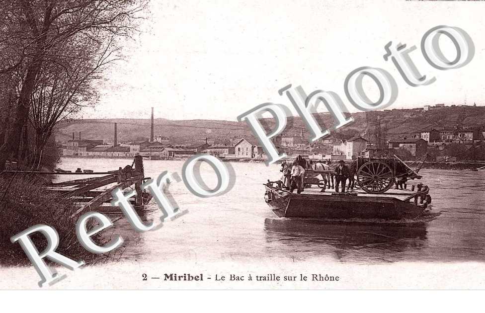 Le Bac a Traille sur le rhone