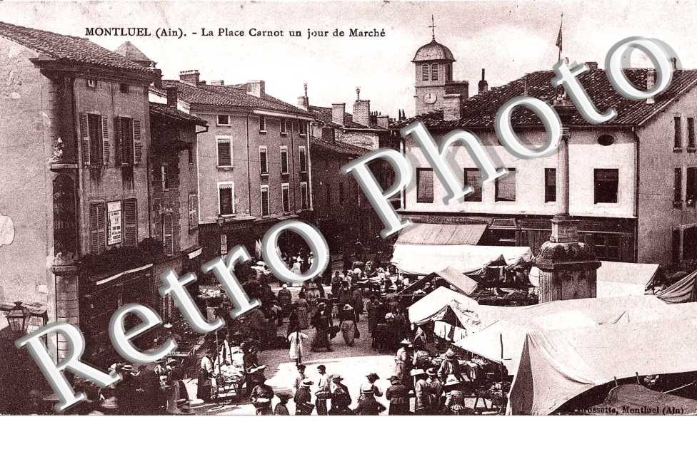 la Place Carnot un jour de marche