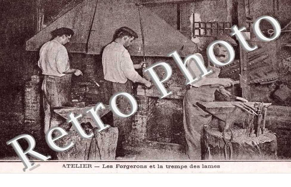 Les Forgerons et la Trempe des lames