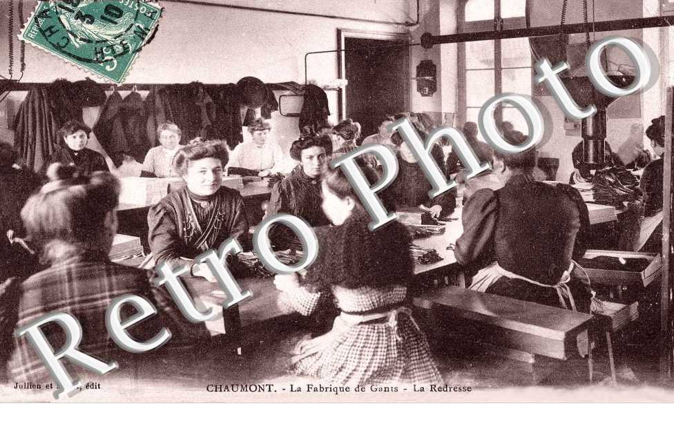 La fabrique de gants - la redresse