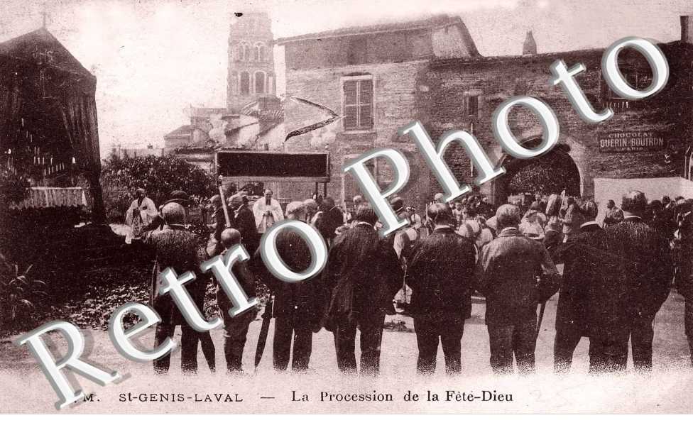 La procession de la fete Dieu