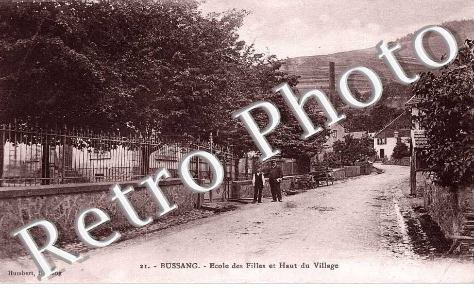 ecole des filles et haut du village